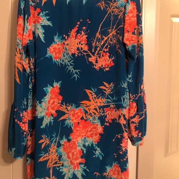 TOLANI 100% silk dress in XS! Like new - Picture 4 of 4